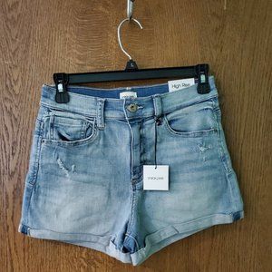 Sneak Peek High Rise Shorts